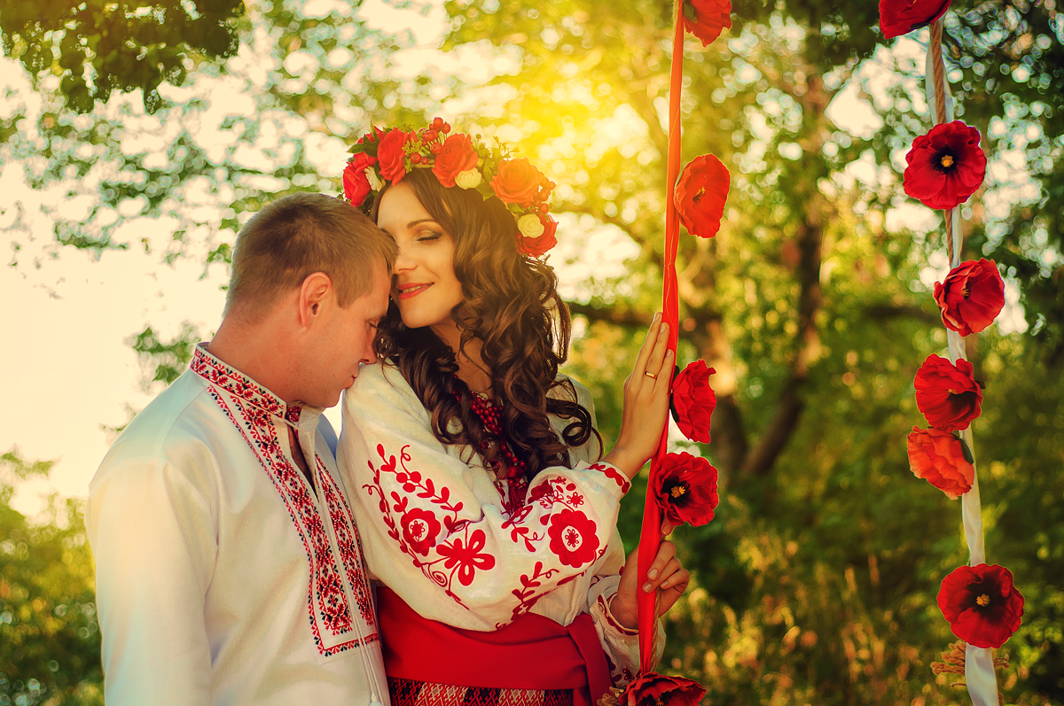 Как провести красивую свадьбу в украинском стиле – идеи